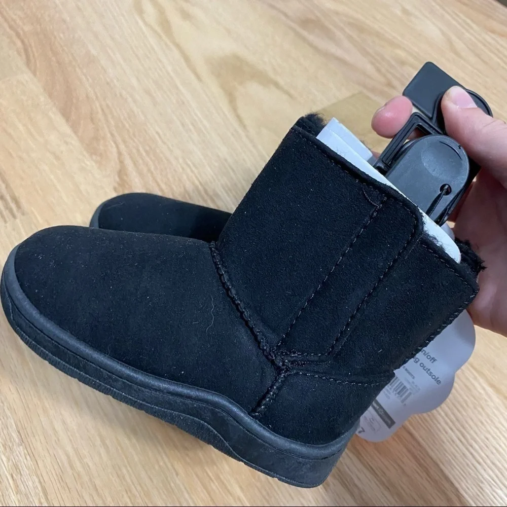 Black Ankle Boots NWT Sz 4 Baby Kids Girls